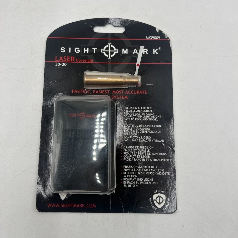 Sightmark 30-30 Boresight With Red Laser Brass SM39009
